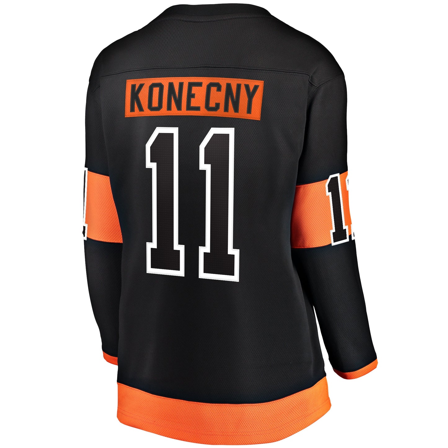 Travis Konecny Philadelphia Flyers Fanatics Branded Women's Alternate Premier Breakaway Jersey - Black