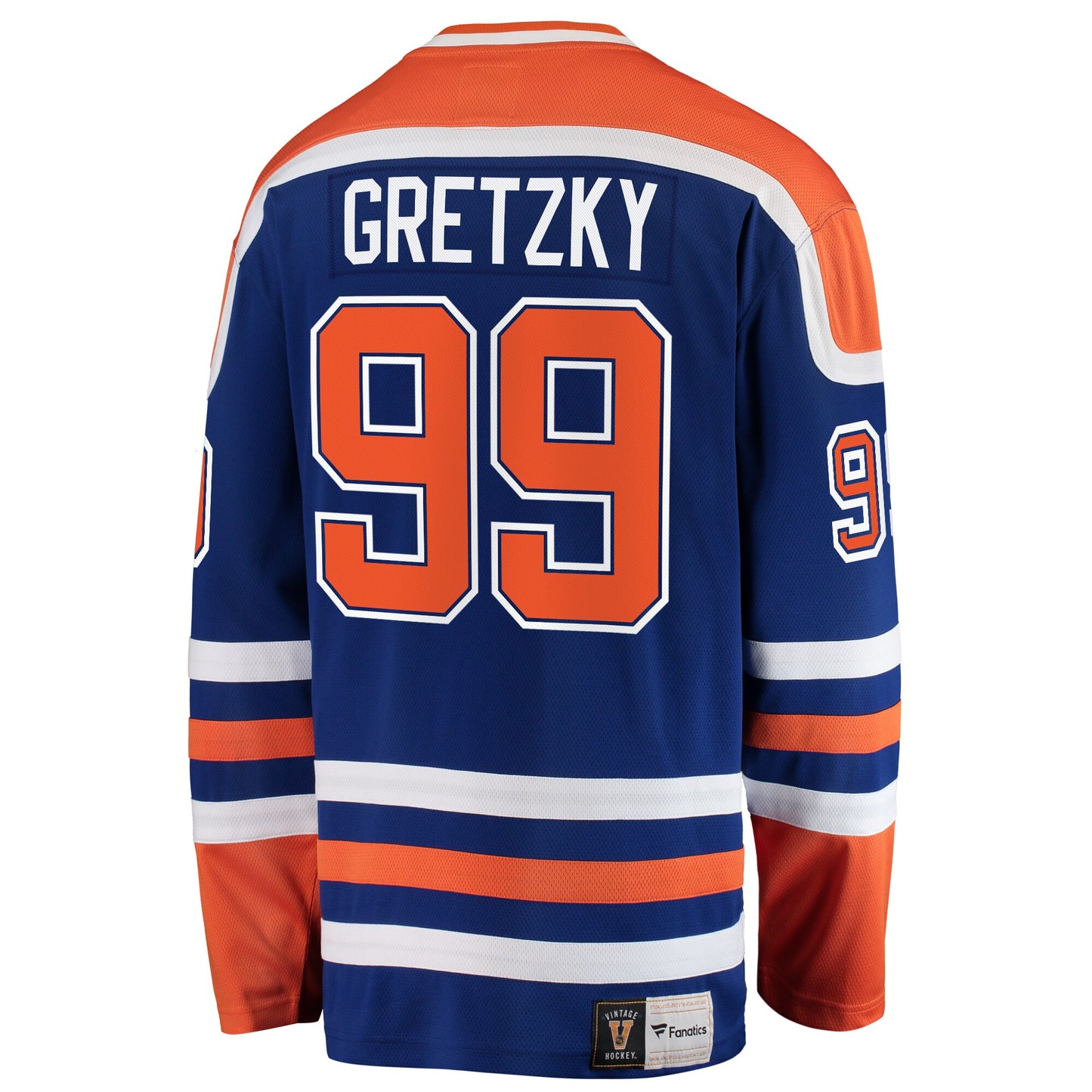 Wayne Gretzky Edmonton Oilers Fanatics Branded Premier Breakaway Retired Player Jersey - Blue