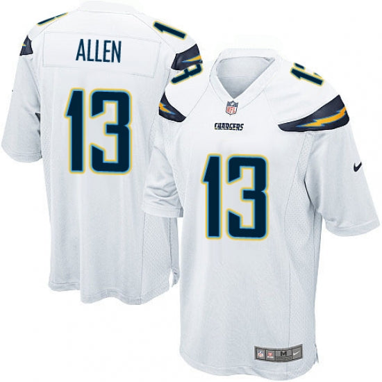 Men's Los Angeles Chargers Keenan Allen Game Jersey White